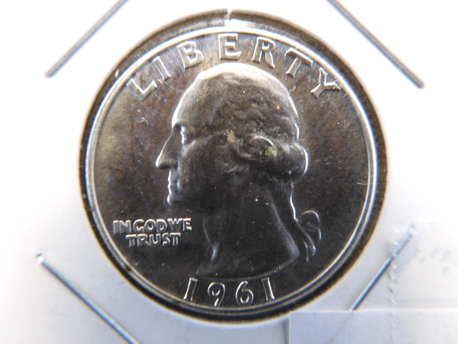 1961 Proof Washington Silver Quarter - Bright (1 of 3)