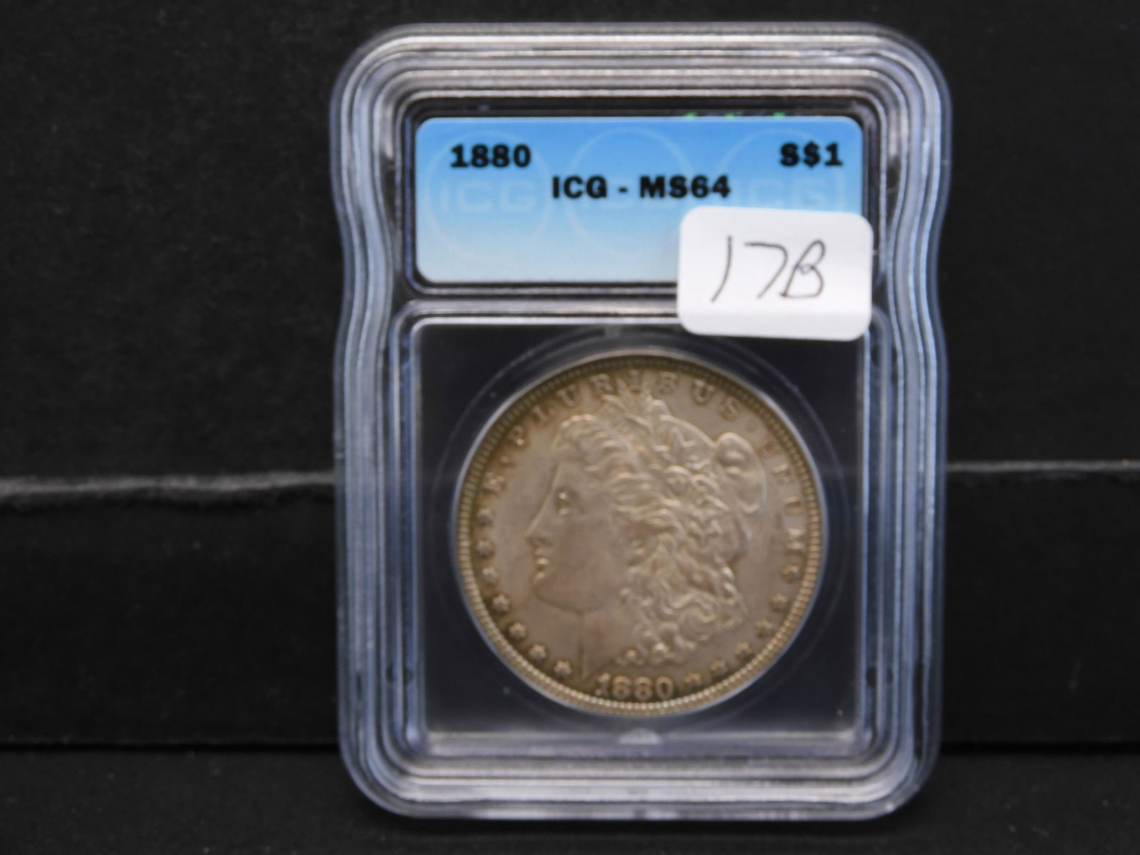 1880 ICG MS64 Morgan Dollar (1 of 4)
