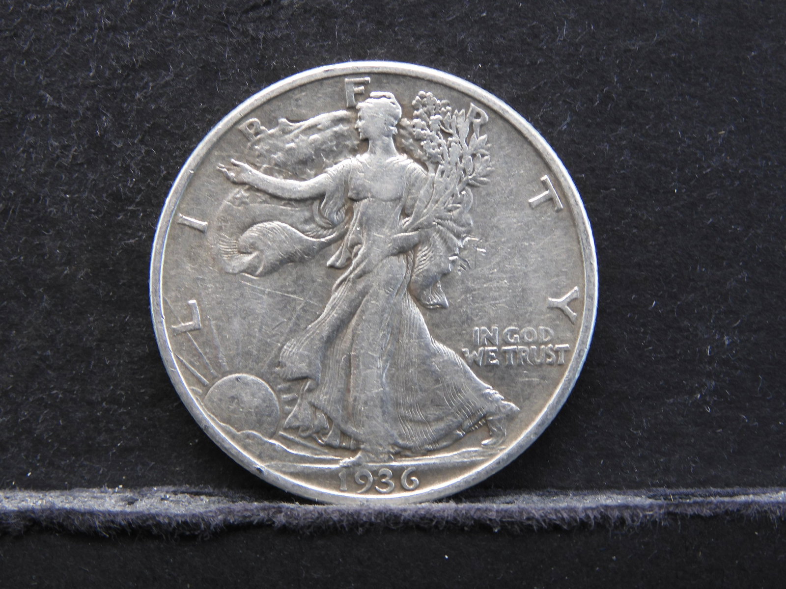 1936 SILVER (90%) LIBERTY HALF, (12.6 MILL): 1936 SILVER (90%) LIBERTY HALF, (12.6 MILL)