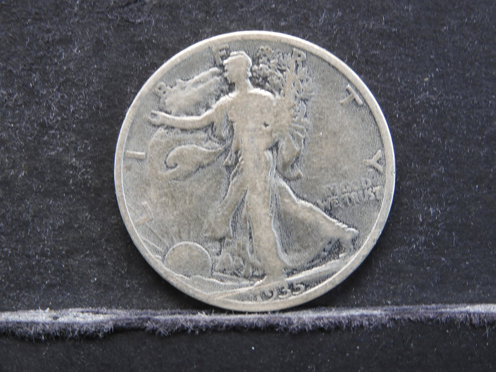 1935 SILVER (90%) LIBERTY HALF, (9.1 MILL): 1935 SILVER (90%) LIBERTY HALF, (9.1 MILL)