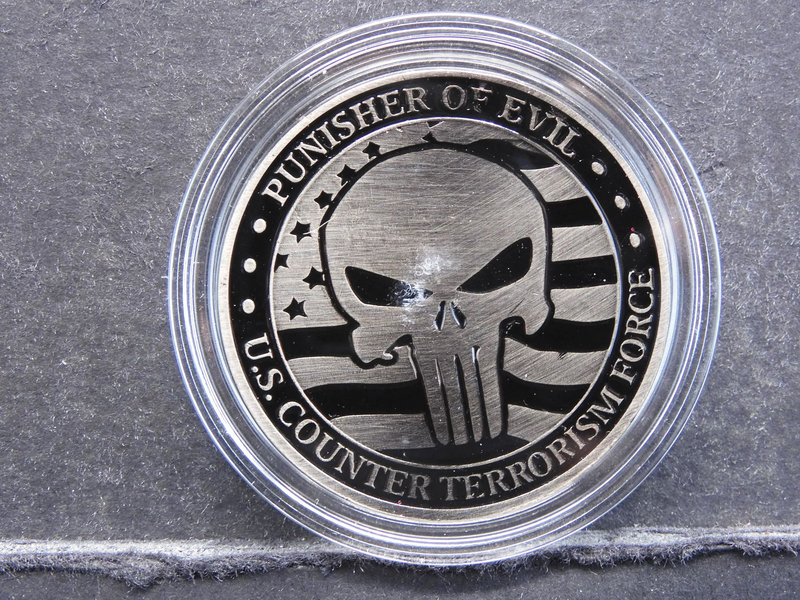 Punisher of Evil US Counter Terrorism Force Medal (1 of 2)