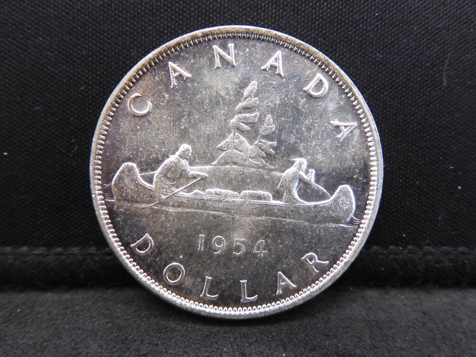 1954 Canadian Silver Dollar MS 62 (1 of 2)