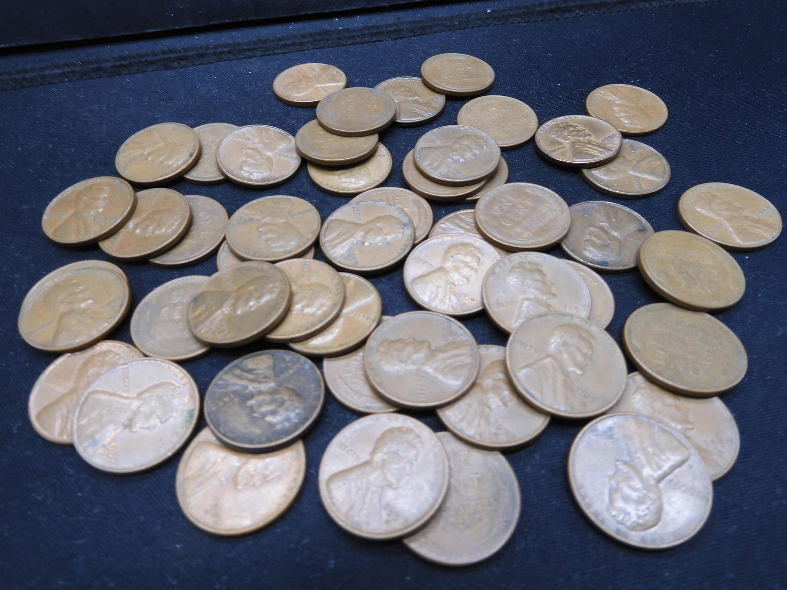 50 - 1957-D Lincoln Wheat Cents (1 of 5)