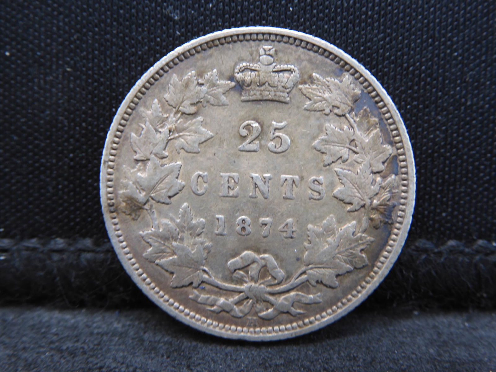 RARE 1871 EF 40 Canadian Silver Quarter (1 of 2)