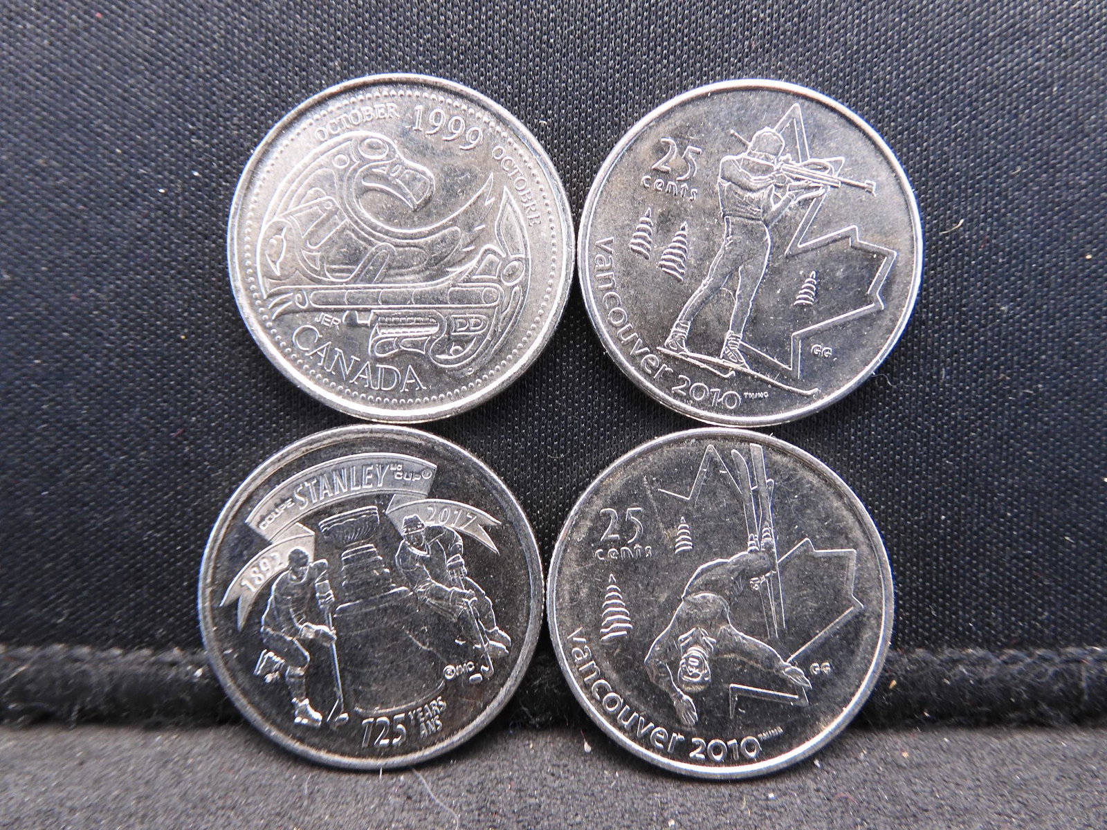 4 Special Canadian Quarters Including â€œStanley Cupâ€: 4 Special Canadian Quarters Including â€œStanley Cup”