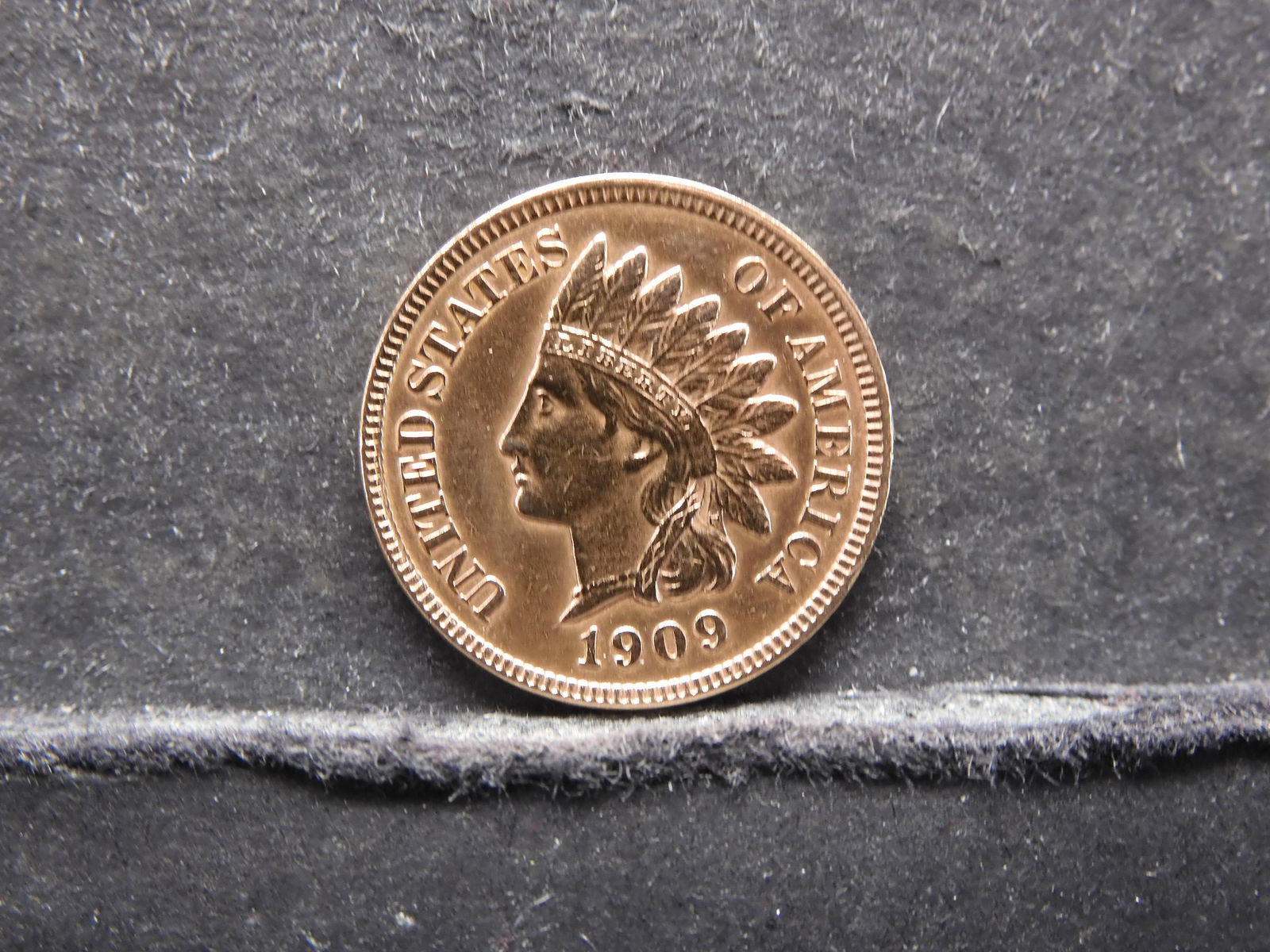 1909  Indian Head Cent Full Liberty 4 Diamonds Last (1 of 2)