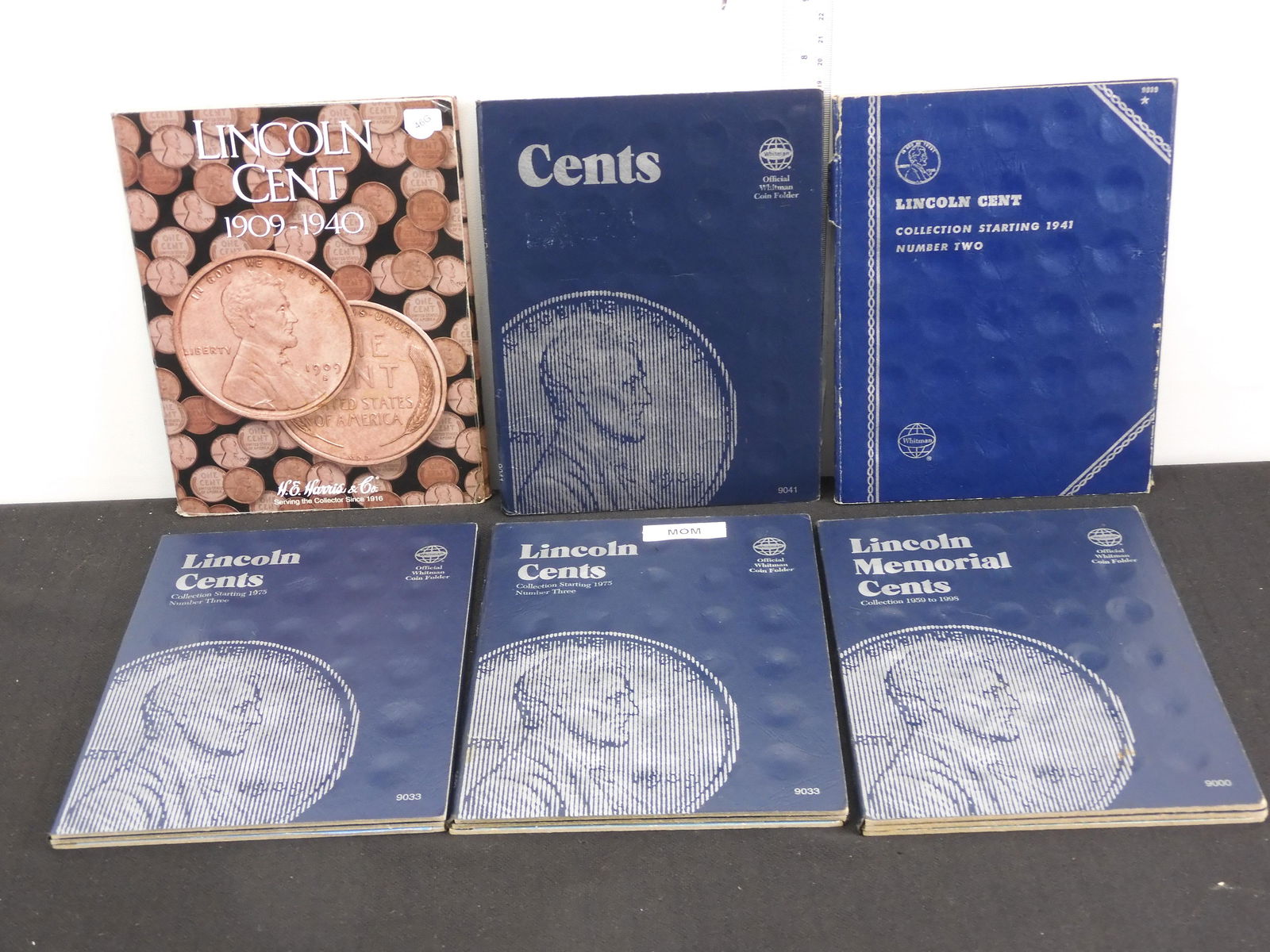 Six Empty Whitman Cent Folders NO Coins! (1 of 7)