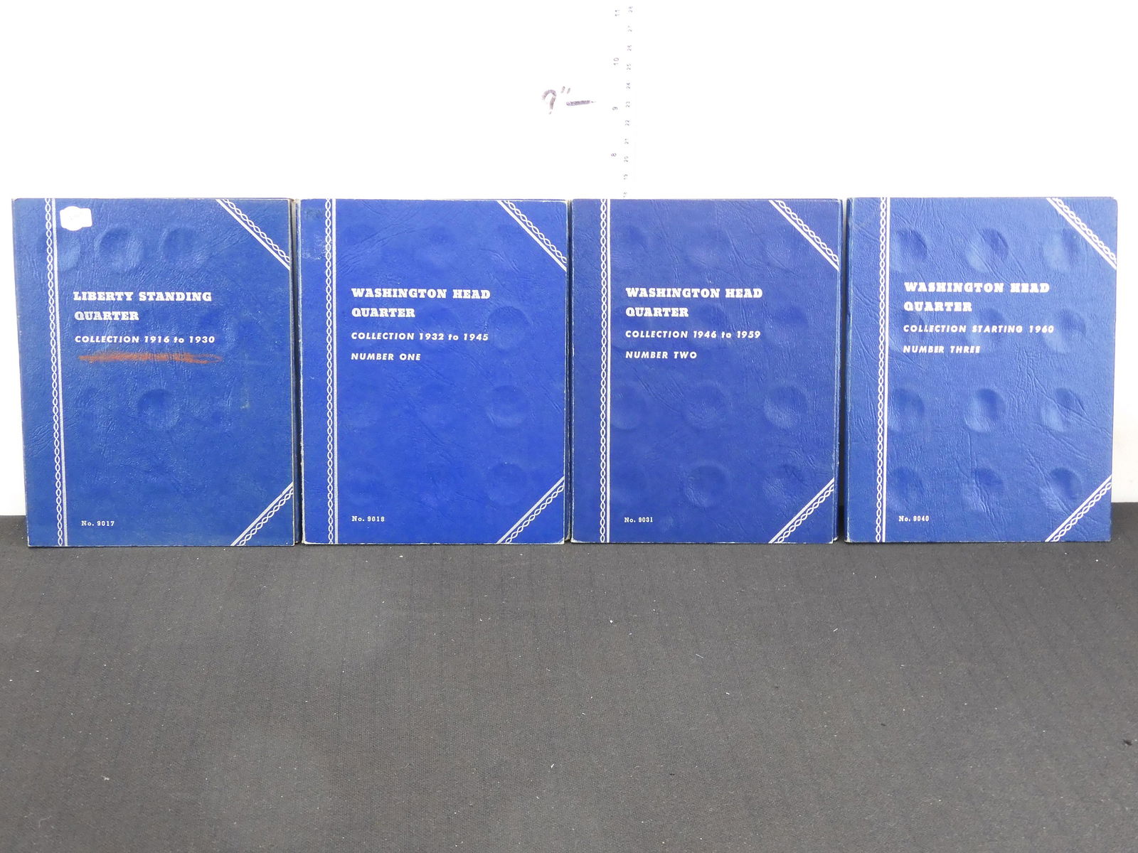 Four Empty Whitman Quarter Folders  NO Coins! (1 of 5)