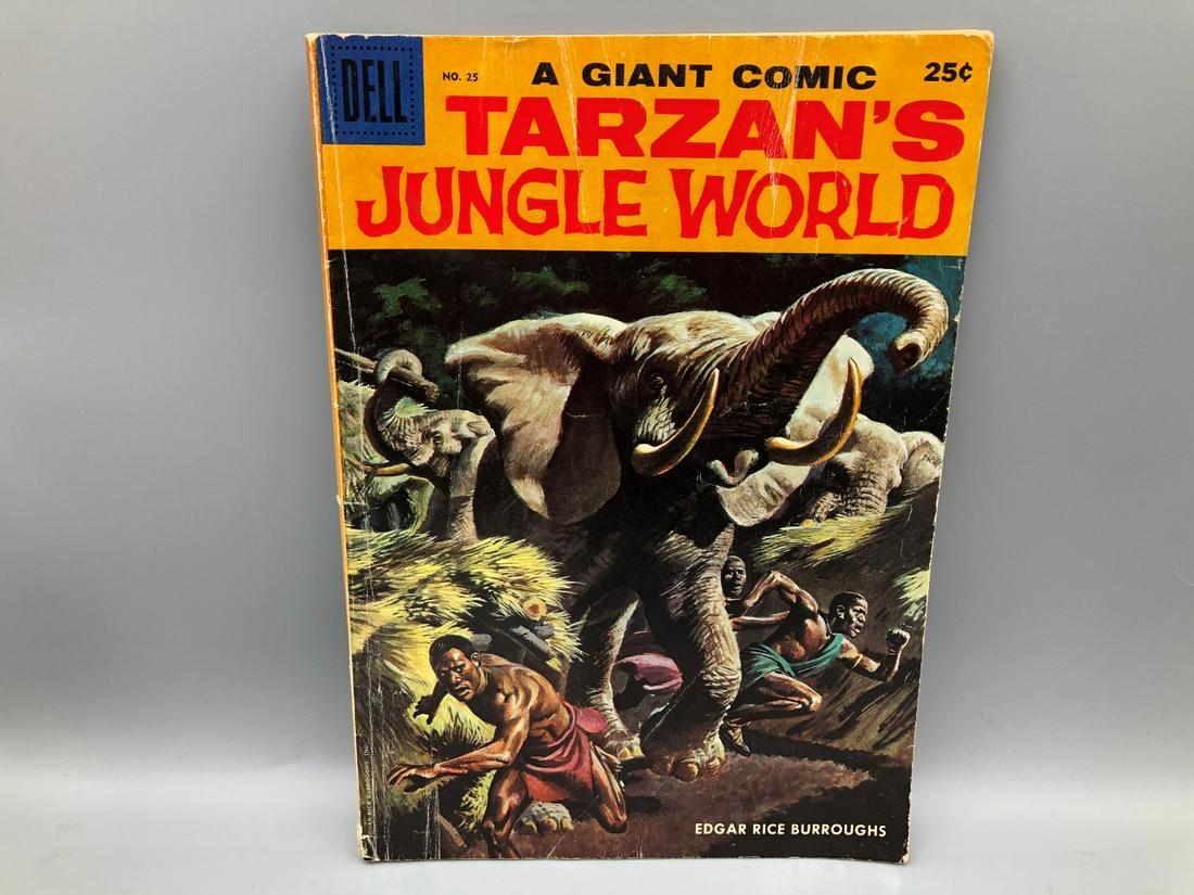 Dell Giant #25 Tarzan's Jungle World: Dell Giant #25 Tarzan's Jungle World