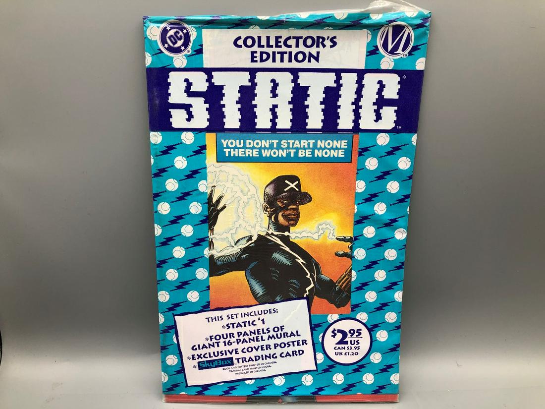 Static #1 (DC Milestone Comics) in Polybag - 1st (1 of 2)