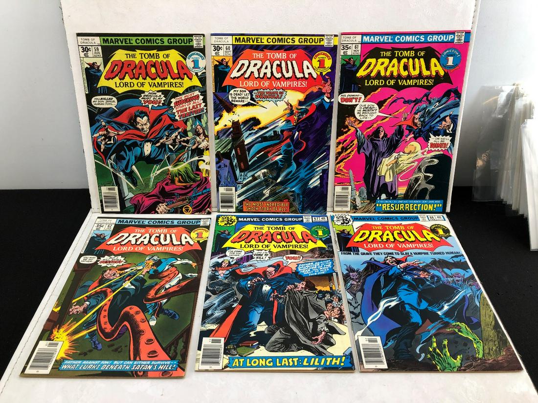 Tomb of Dracula #59, 60, 61, 62, 67, 68 - Blade (1 of 4)