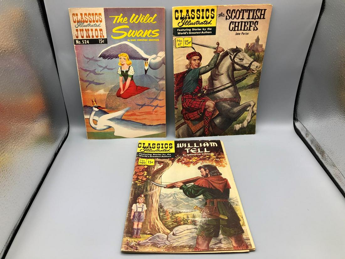 Classics Illustrated & Junior Lot of 3 (1 of 2)