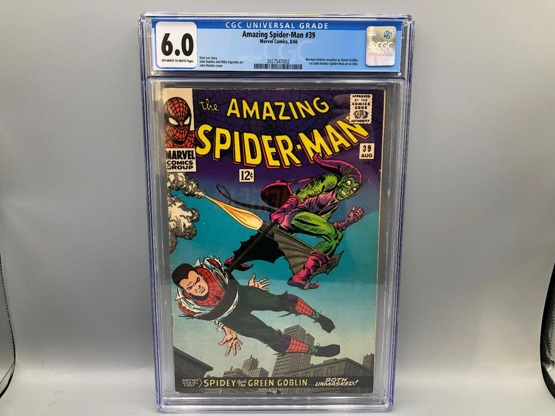 Amazing Spiderman #39 CGC 6.0 - Norman Osborn revealed (1 of 3)