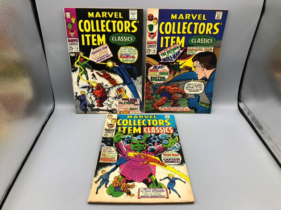 Marvel Collectors' Item Classics #14, 16, 18 - (1 of 2)