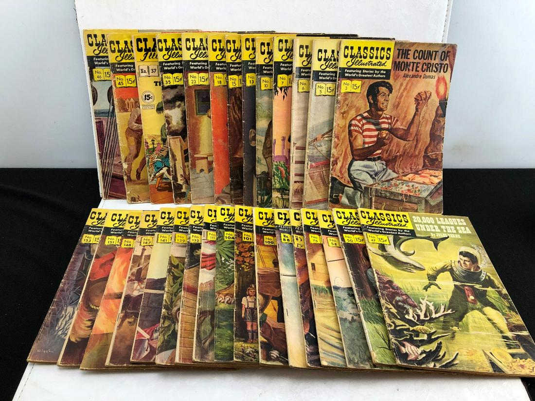 Classics Illustrated Lot of 30 - Varying Conditions (1 of 5)