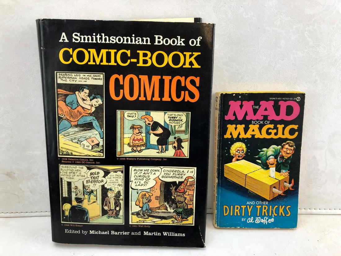 Smithsonian Book of Comic-Book Comics Hardback & Mad (1 of 2)