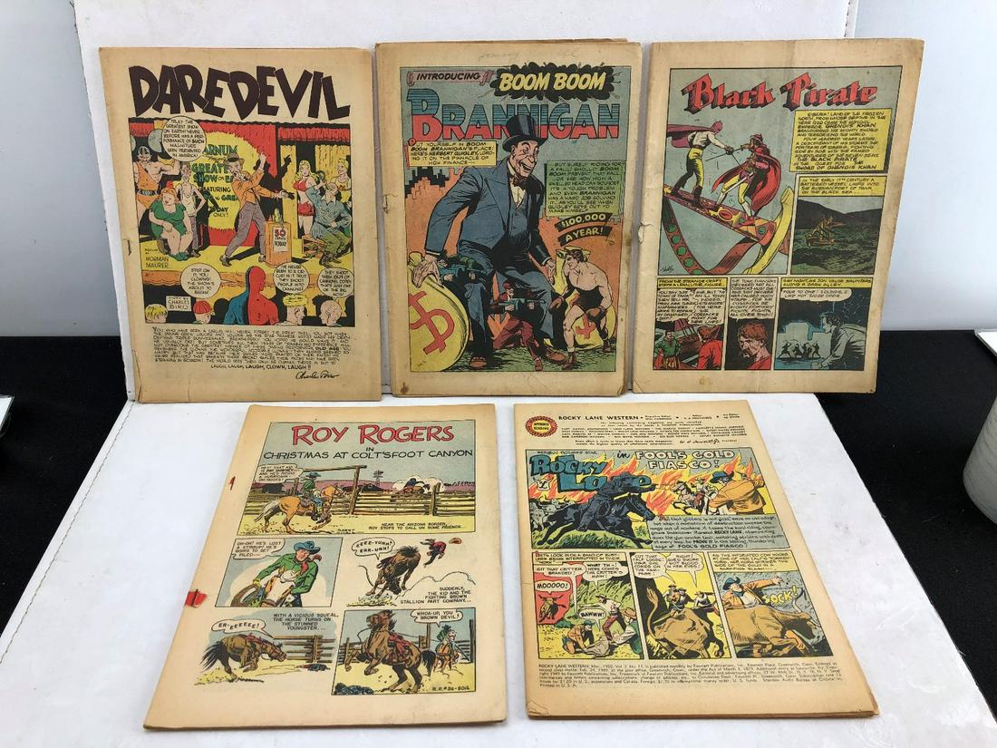 Lot of 5 Coverless Golden Age Comics (1 of 7)