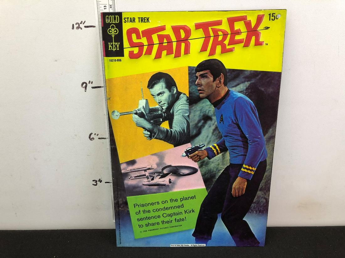 Star Trek Metal Comic Book Cover Sign (1 of 2)