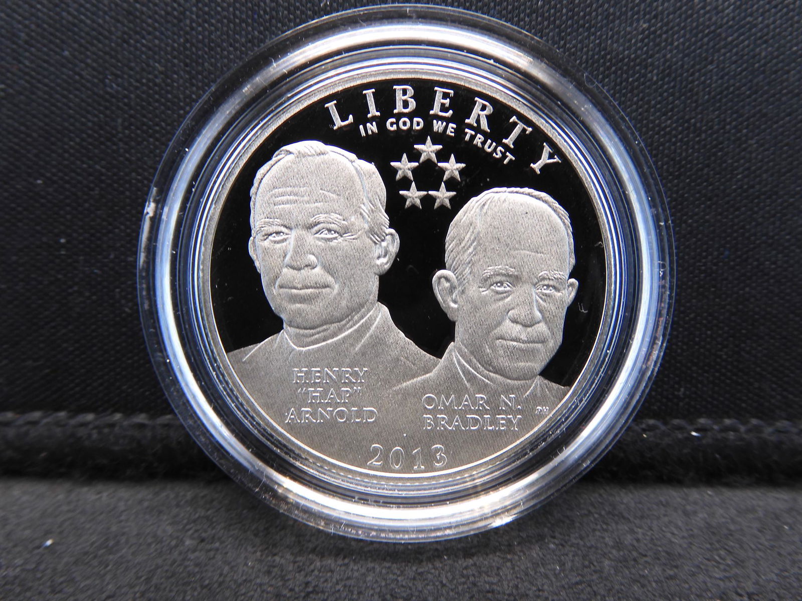 2013 U.S. 5-Star Generals Commem Proof Clad Half Dollar (1 of 4)