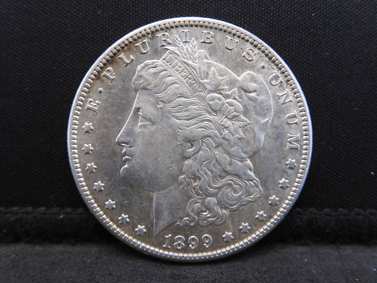 1899-S Morgan Silver Dollar - AU+ Key Date! (1 of 2)
