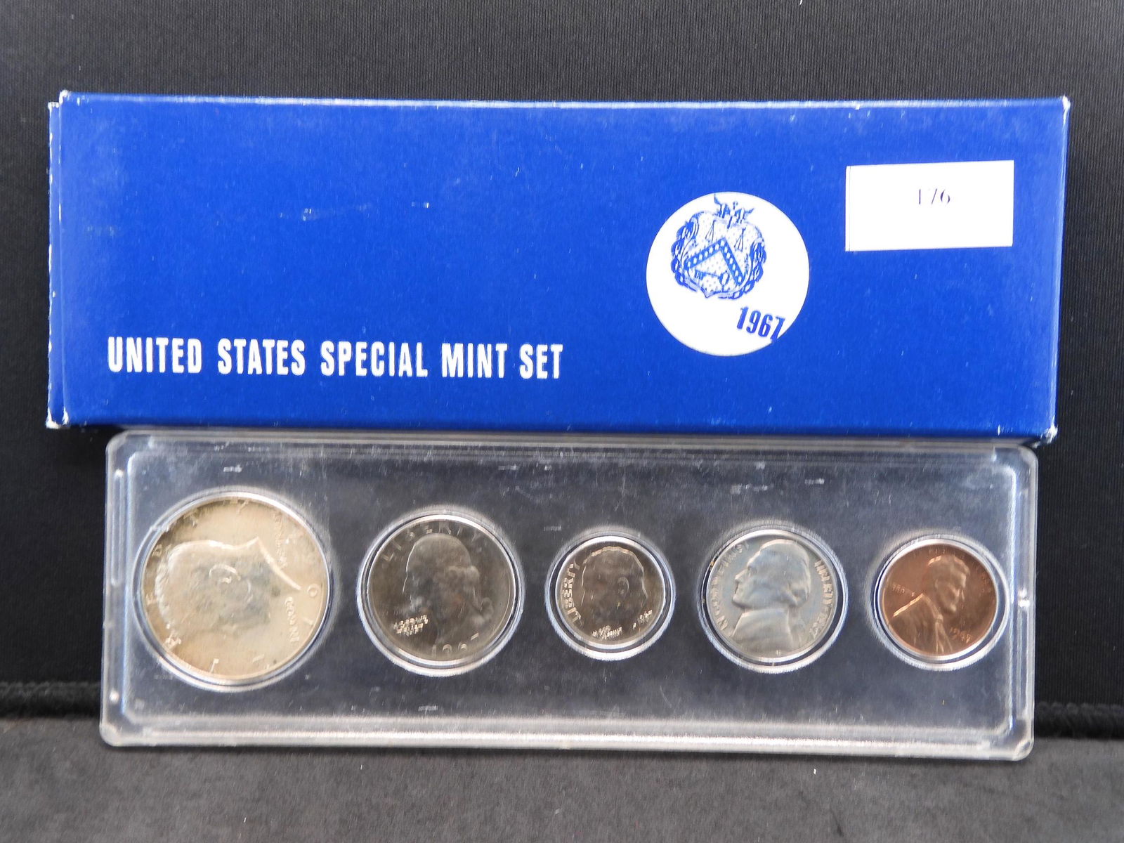 1967 U.S. Special Mint SMS W/ 40% Silver Half Dollar (1 of 3)