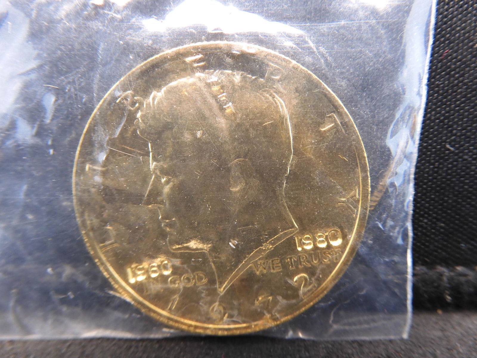 Kennedy Half Dollar - 24 Kt. Gold Electroplate w/ (1 of 4)