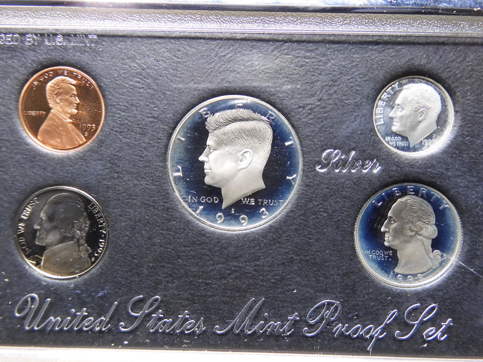 1993 U.S. Mint Premier Silver Proof Set - Beautiful (1 of 4)