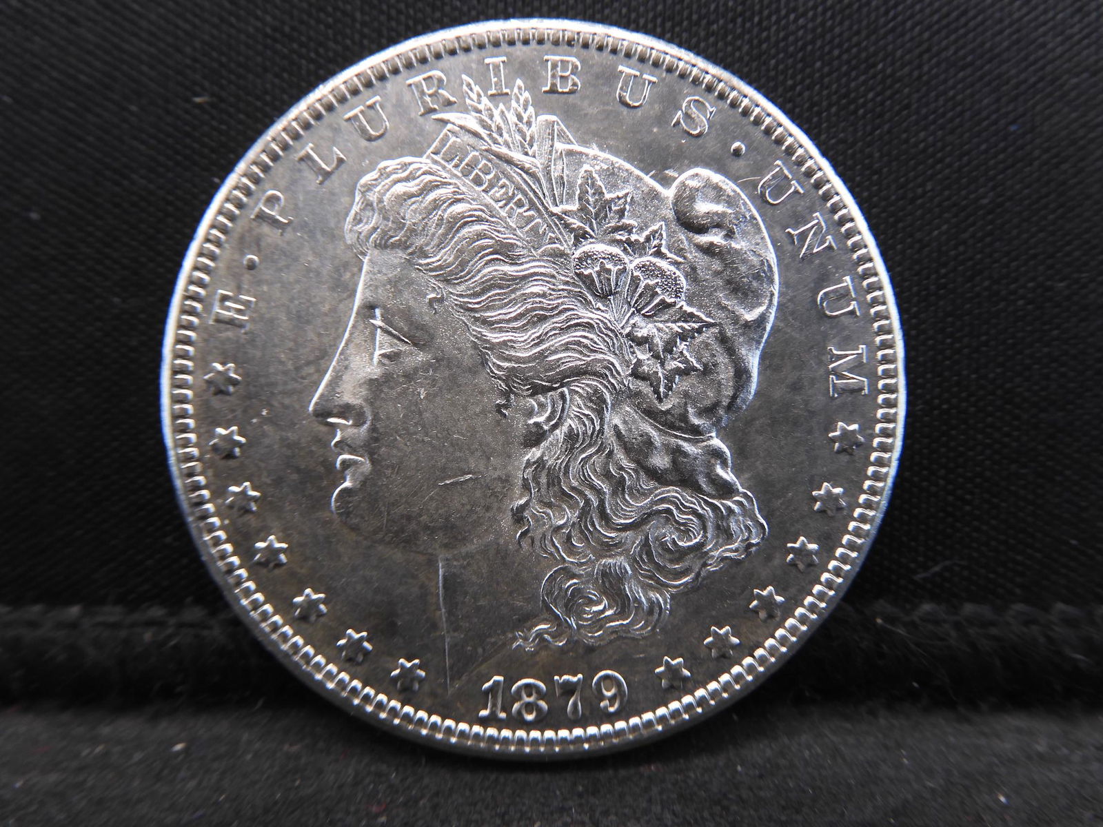 1879-S Reverse of 1878 Morgan Silver Dollar - BU (1 of 2)