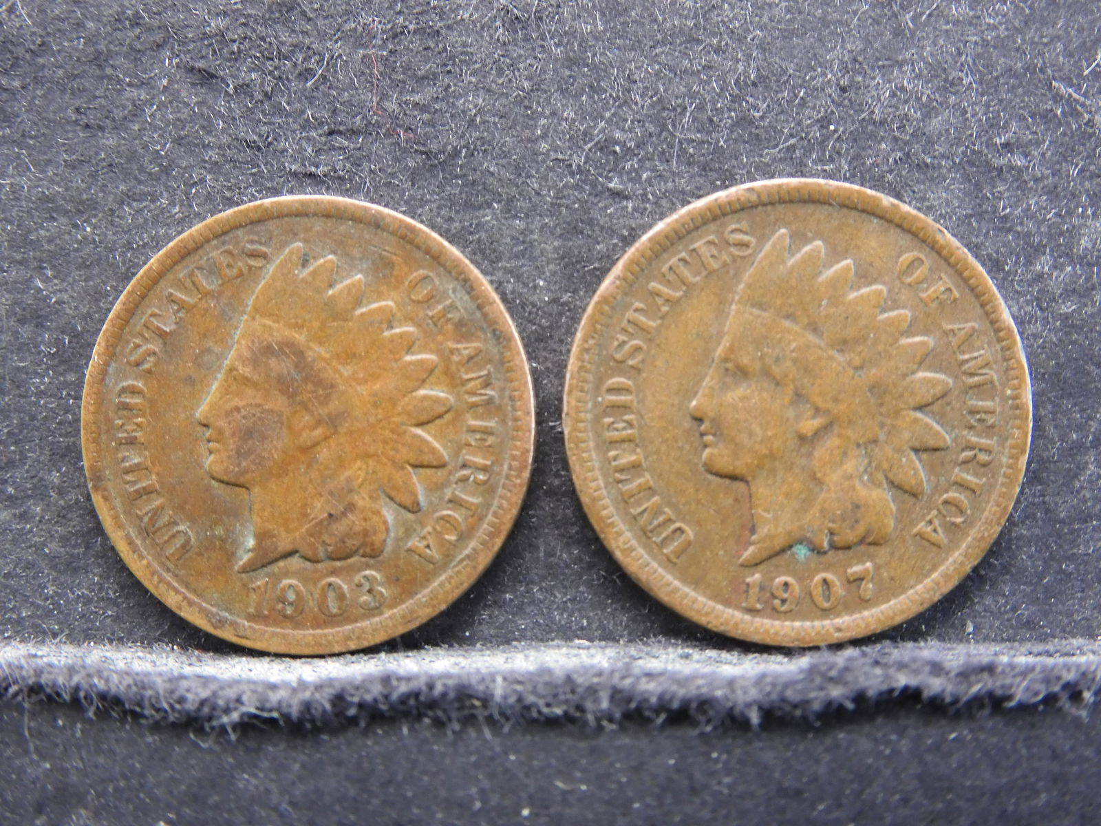 1903 & 1907 Indian Head Cents (1 of 2)