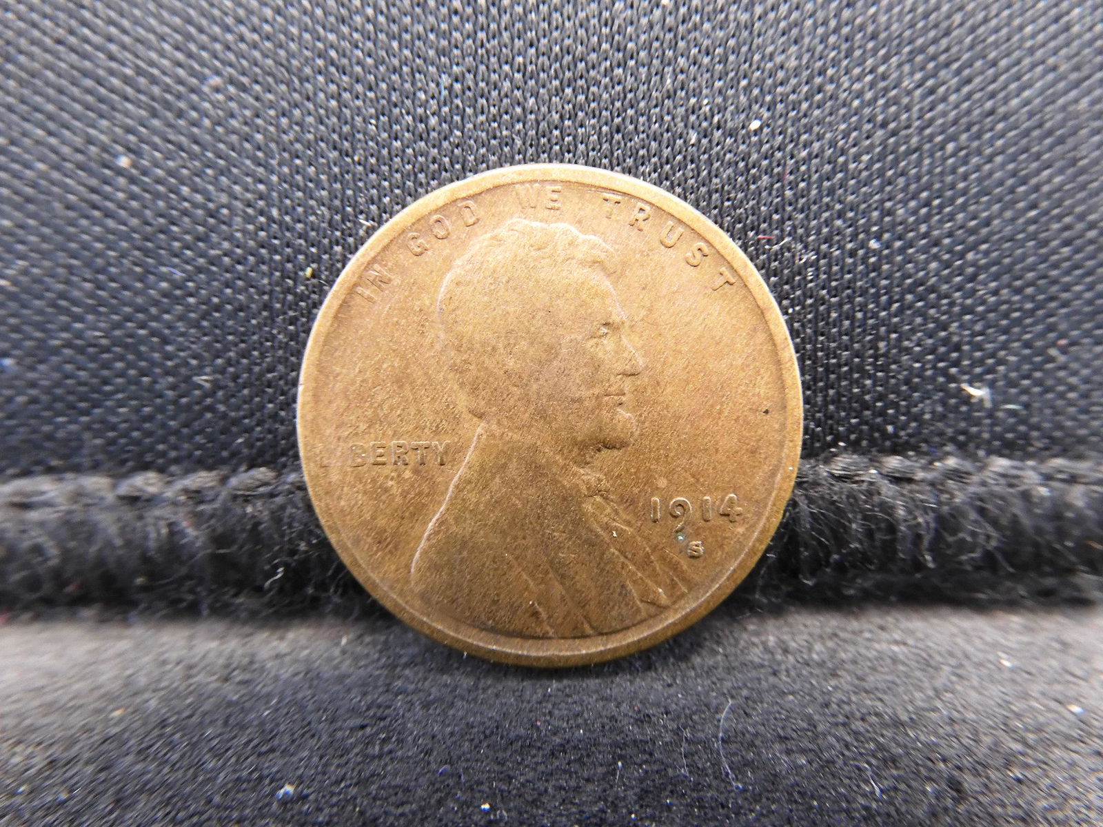 1914-S Semi-Key Date Lincoln Head Wheat Cent. (1 of 2)