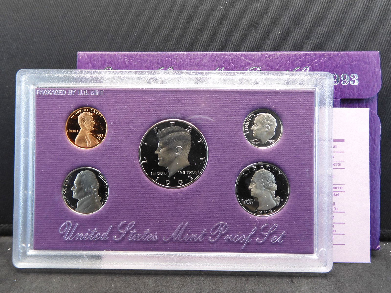 1993 -S US Proof Set W/OGP (1 of 4)