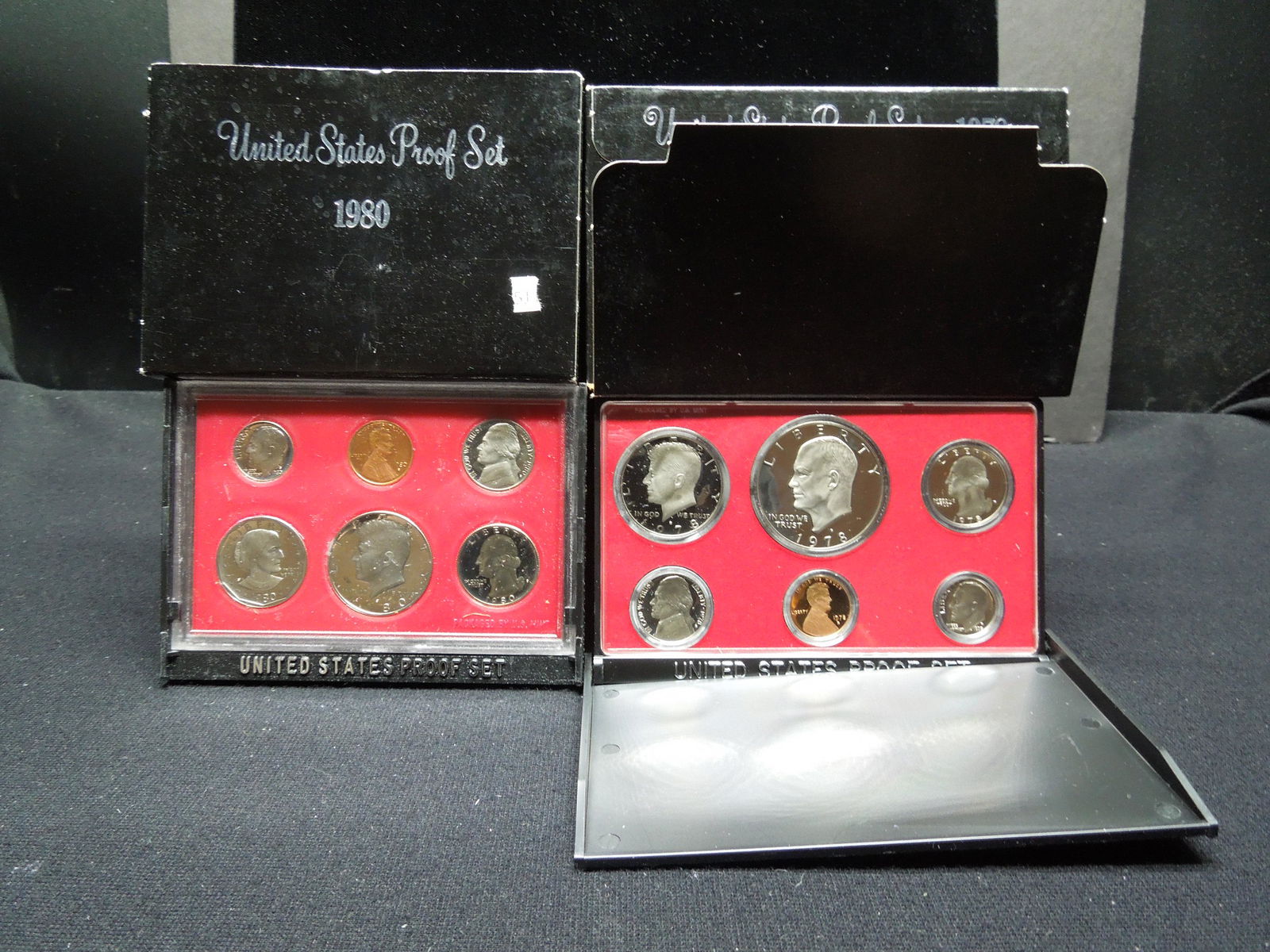 1978, 1980 Proof sets (1 of 5)