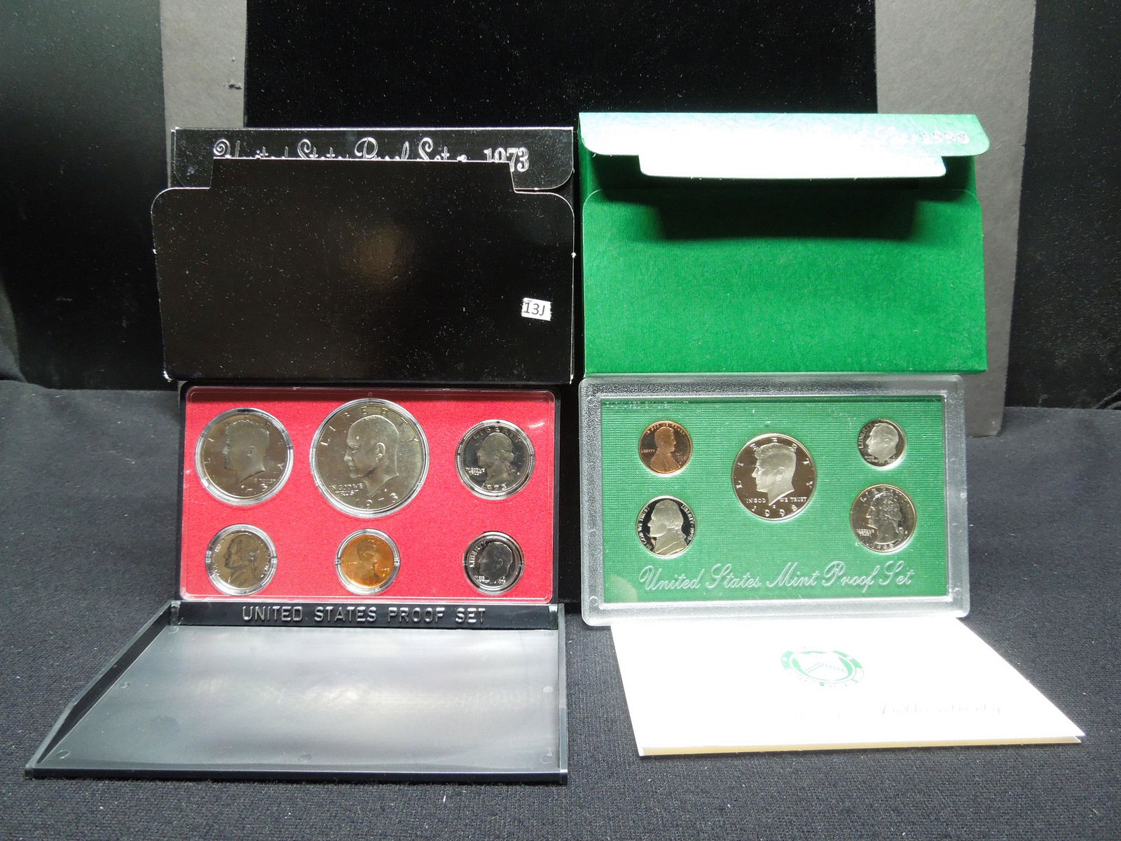 1973, 1998 Proof sets (1 of 6)