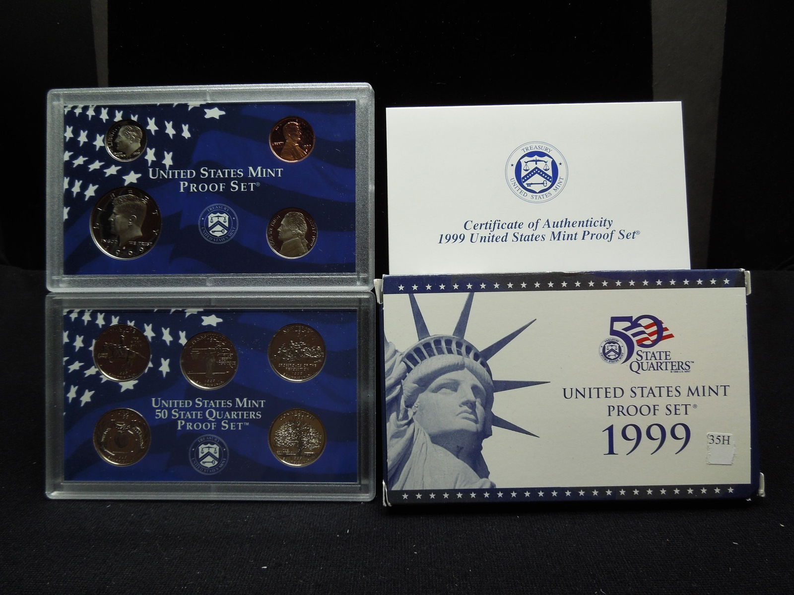 1999 Proof set with Qtrs. (1 of 7)