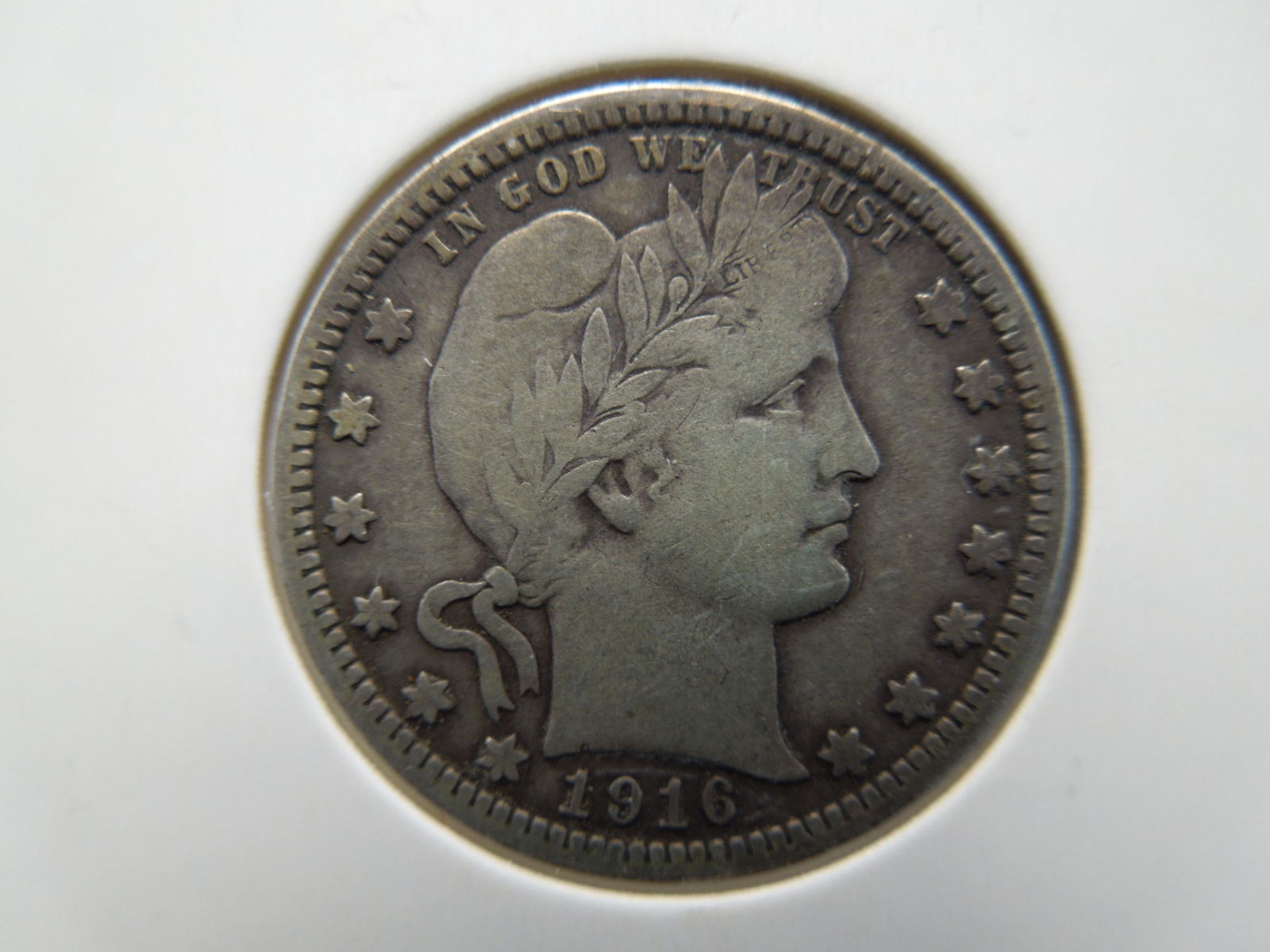 Very Nice 1916-D Barber Quarter (1 of 3)