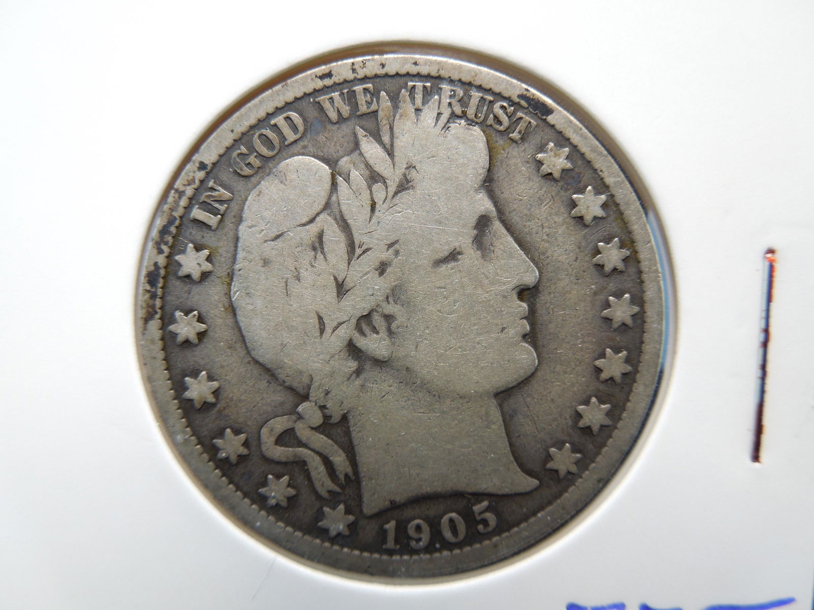 1905-S Barber Half Dollar (1 of 3)