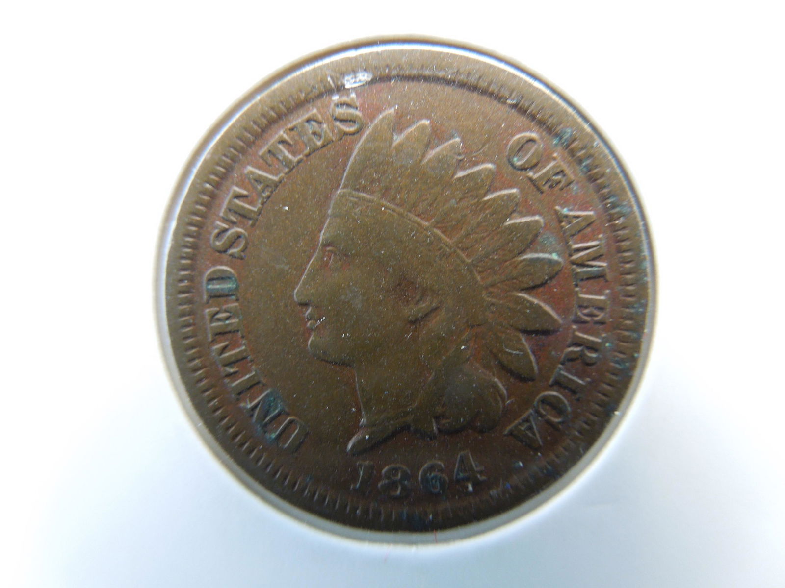 1864 Bronze Indian Head Cent (1 of 3)