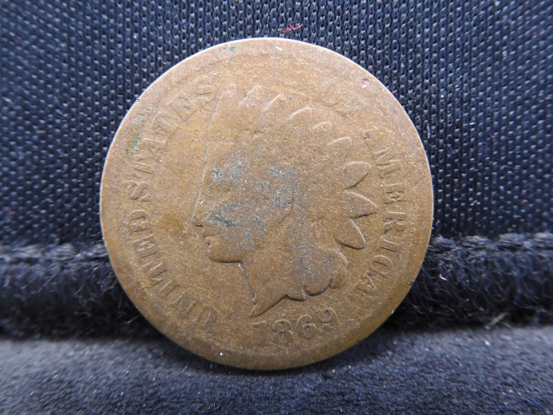 Key Date 1869 Indian Head Cent (1 of 2)