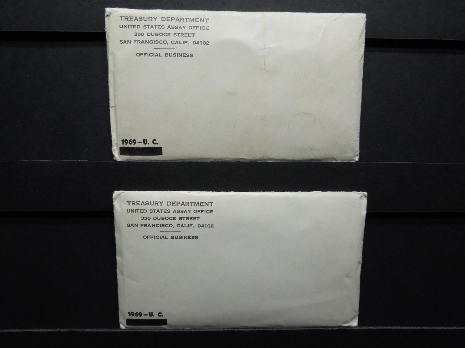 (2) Never Opened Sealed 1969 U.S. Mint Sets (1 of 3)