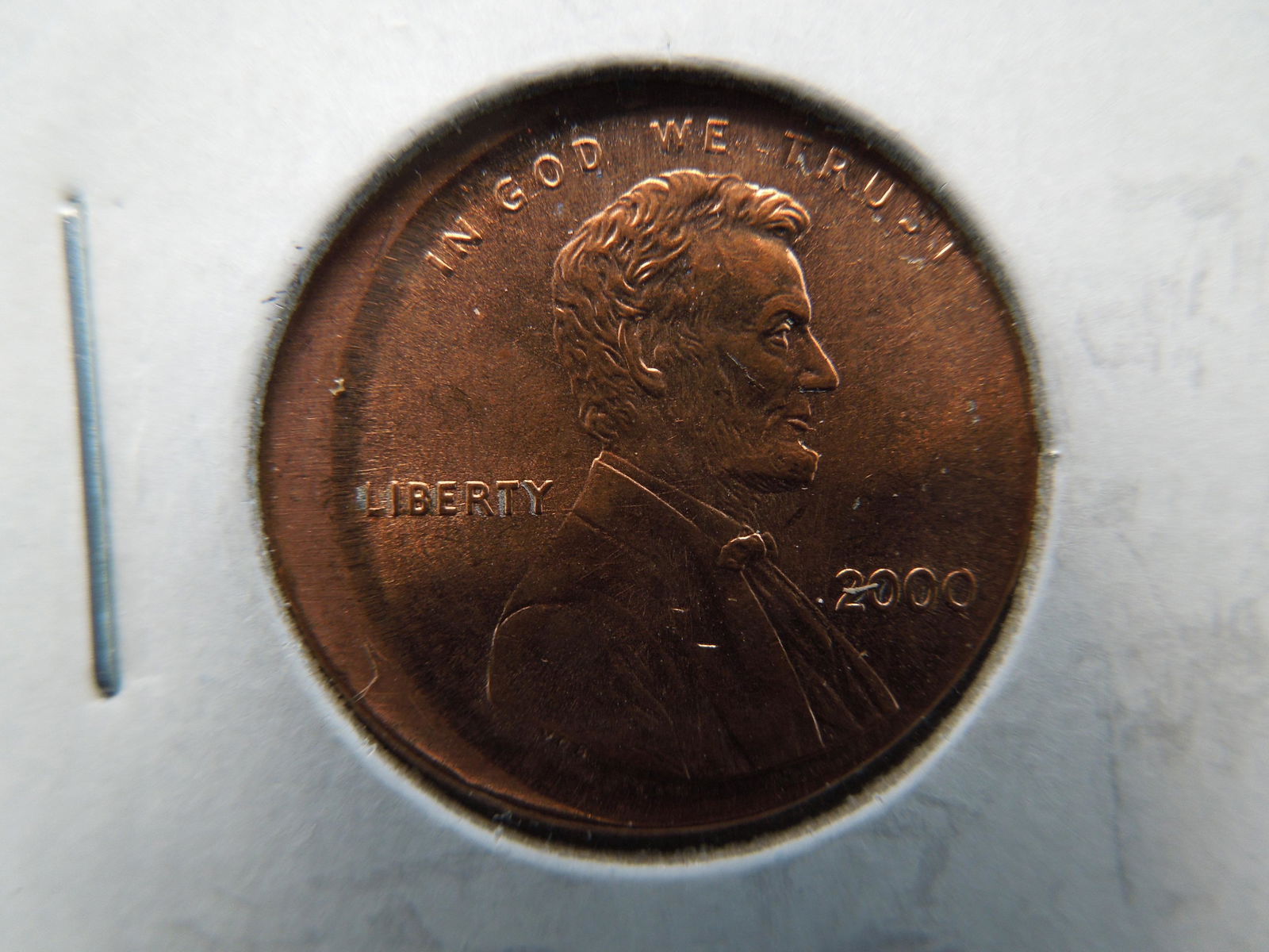 Mint Error: 2000 Off-Center Lincoln Cent (1 of 3)