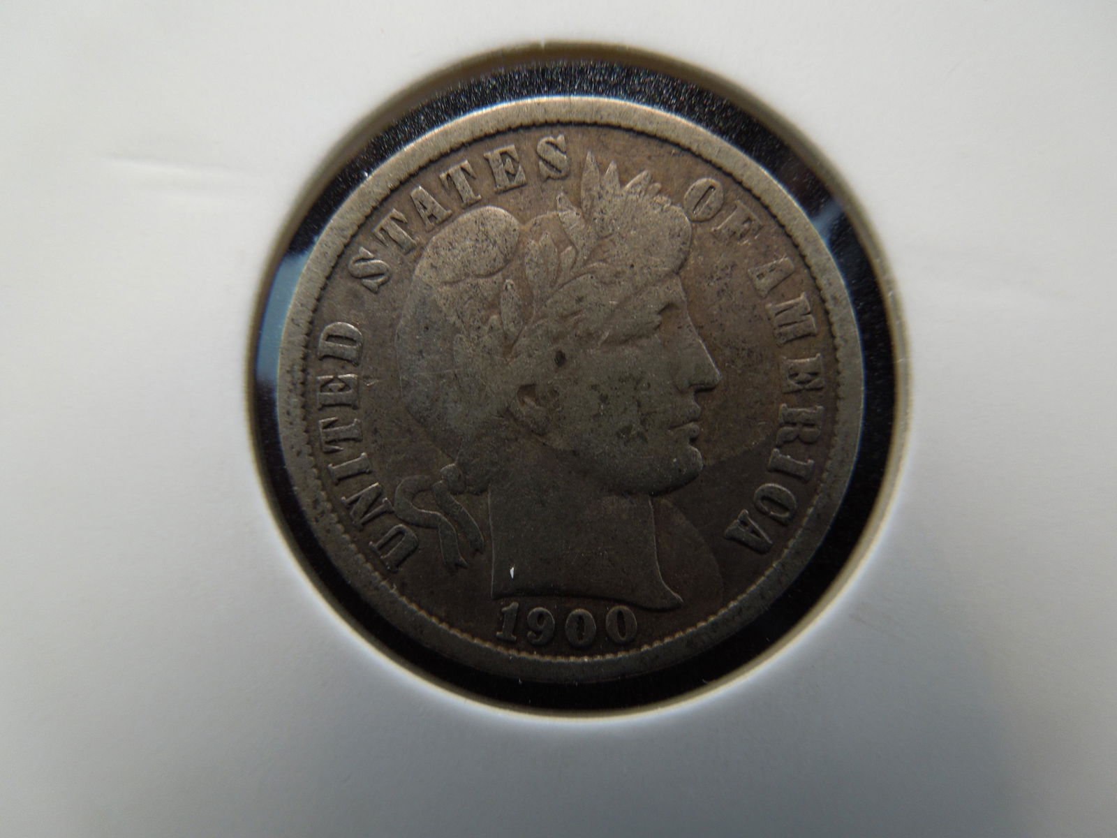 1900 Barber Dime (1 of 3)