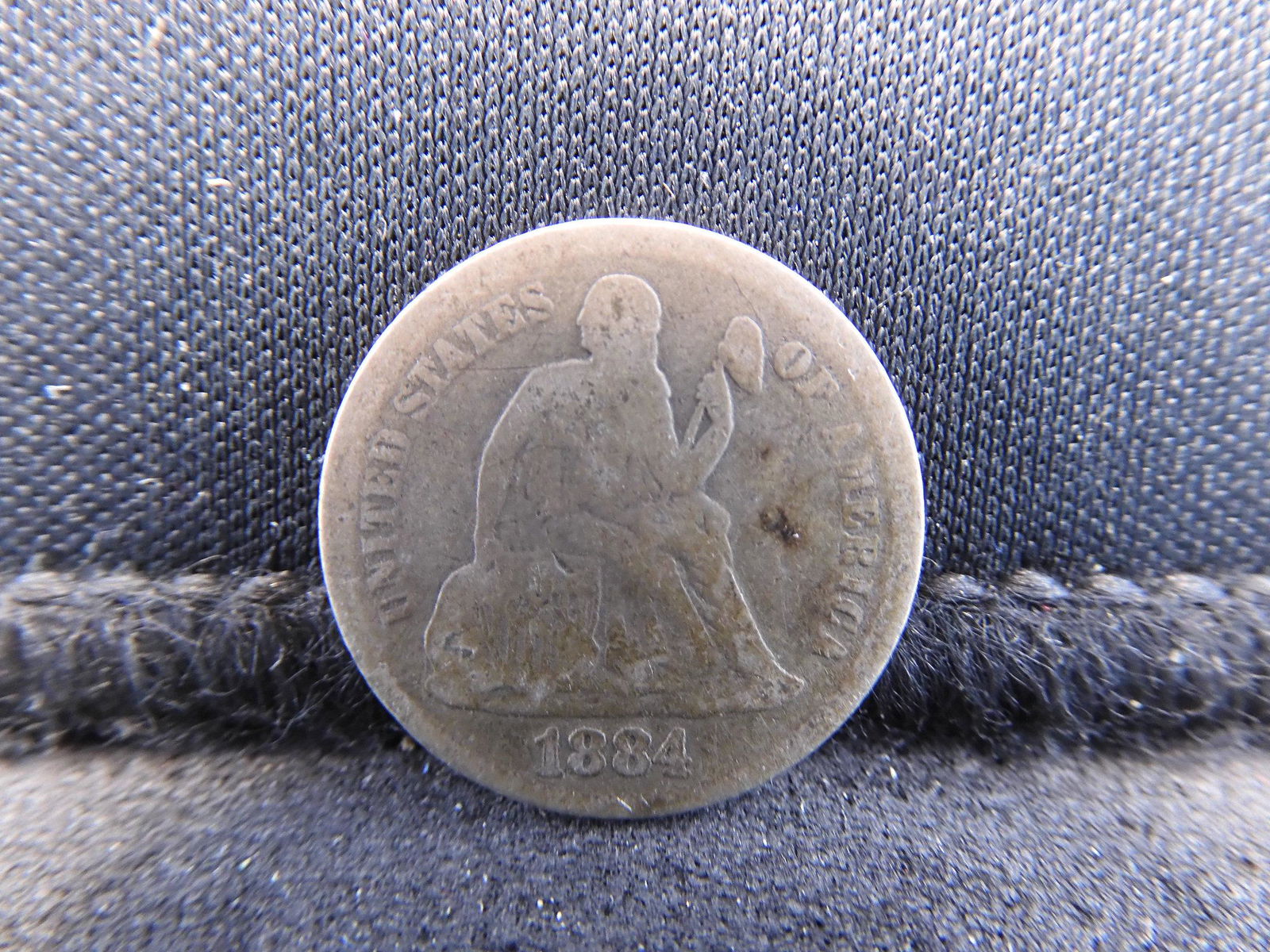 1884 Seated Liberty Dime (1 of 2)
