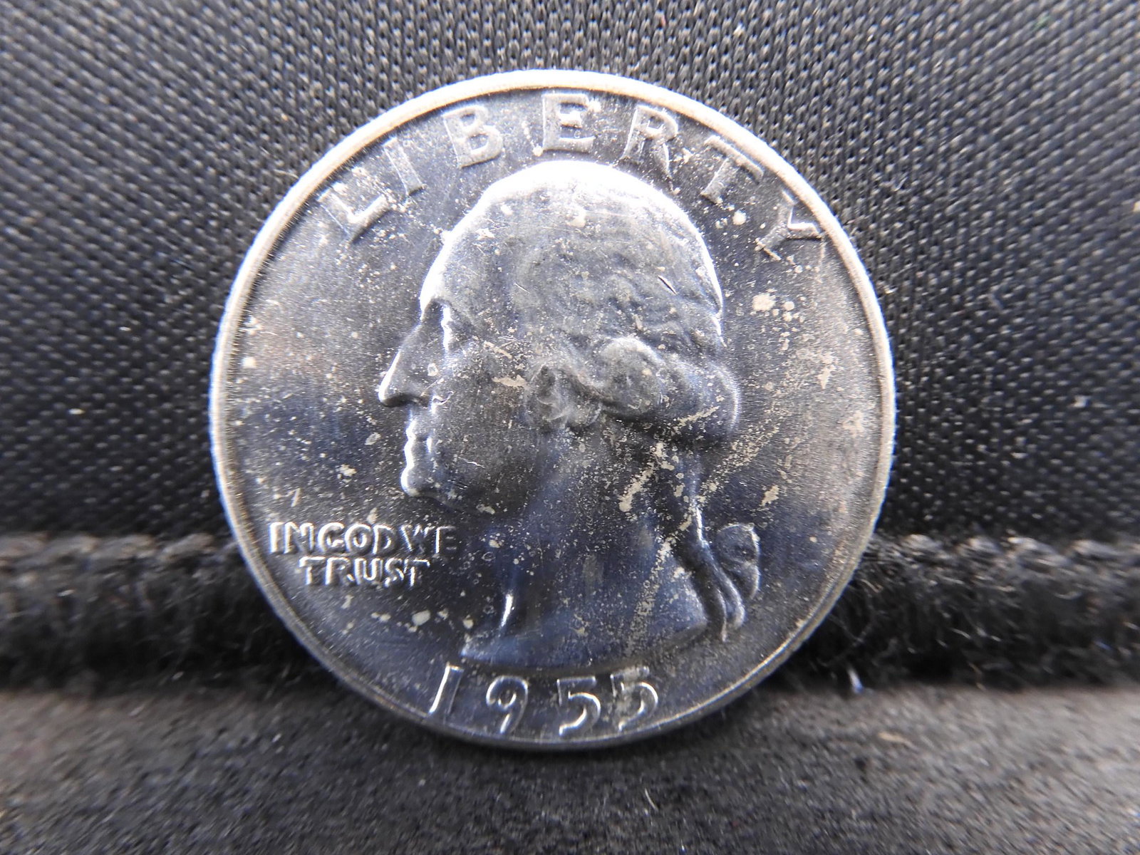 Brilliant Uncirculated 1955-D Washington Quarter: Brilliant Uncirculated 1955-D Washington Quarter