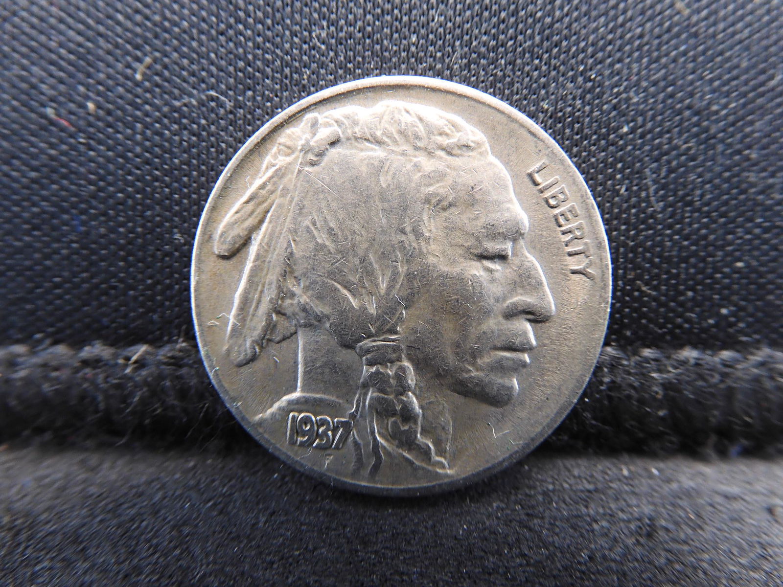 1937-S Buffalo Nickel High Grade w/Luster (1 of 2)