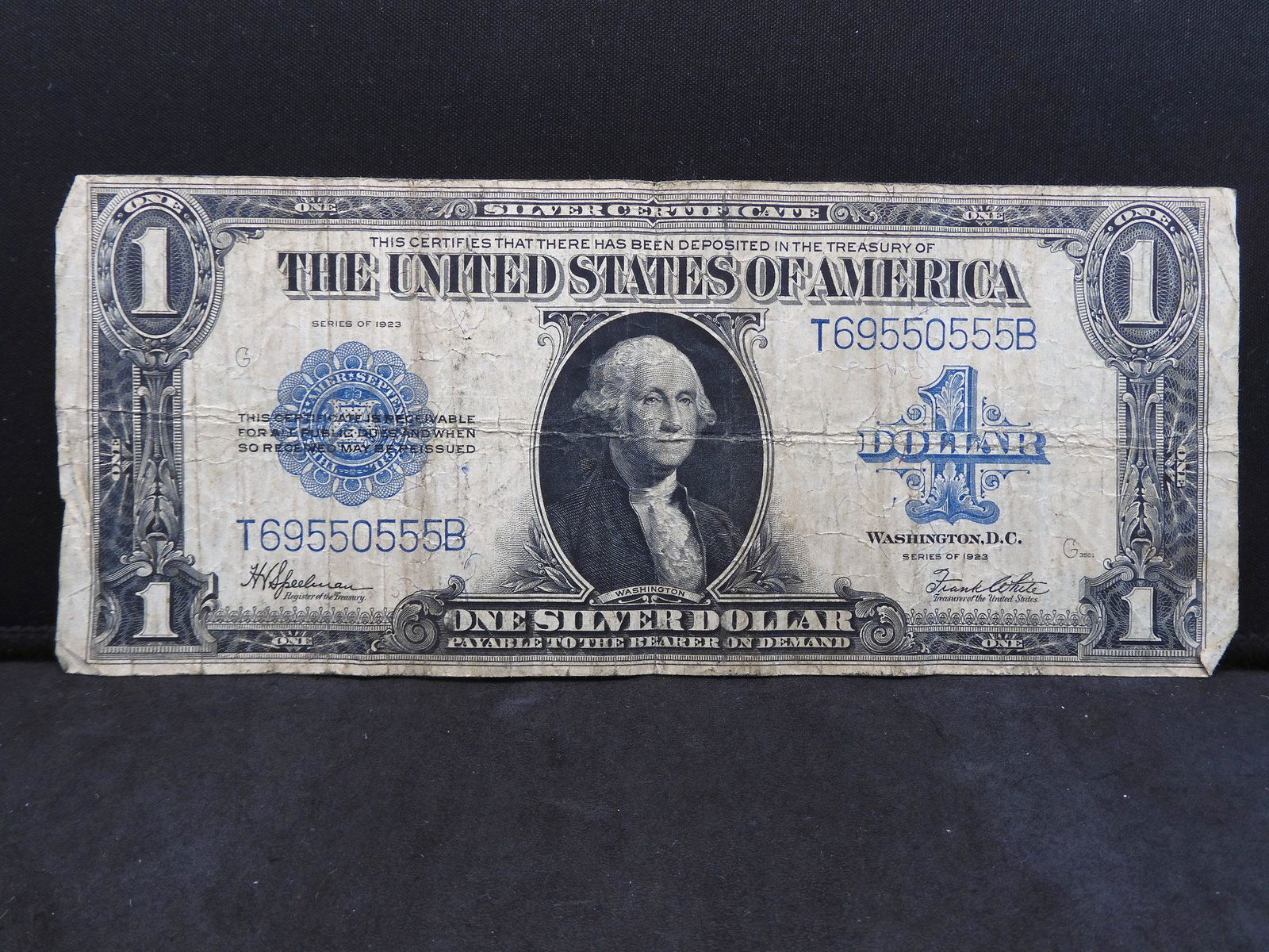 Series 1923 Large Size $1.00 Silver Certificate Horse (1 of 3)