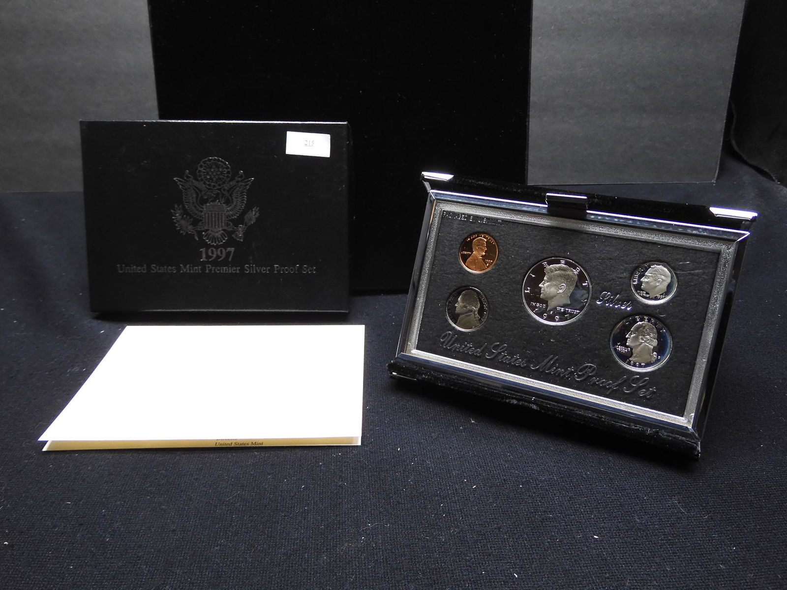 1997 US Premier Silver Proof Set (1 of 4)