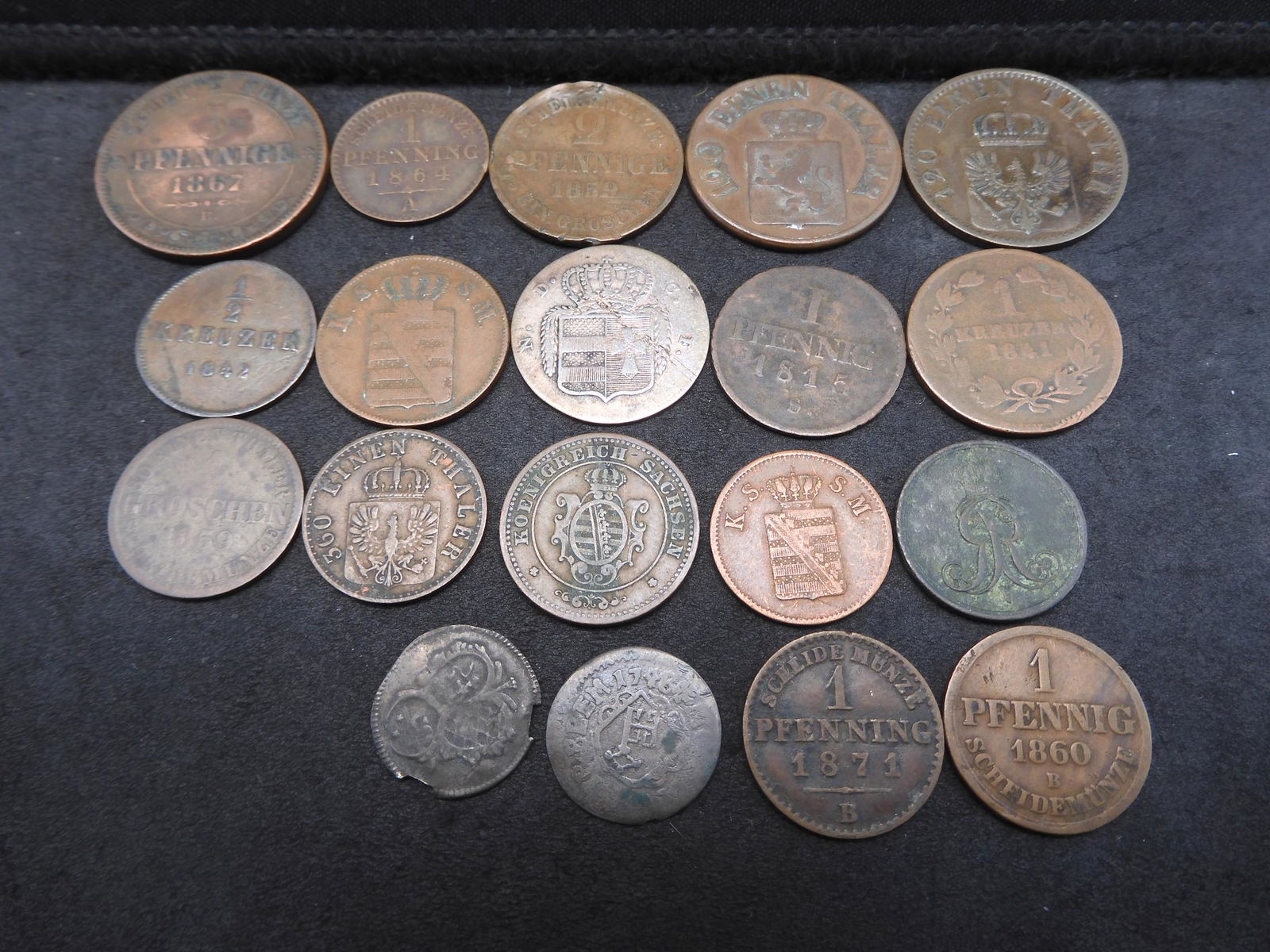 Neat Collection of Mostly German Coin (1 of 3)