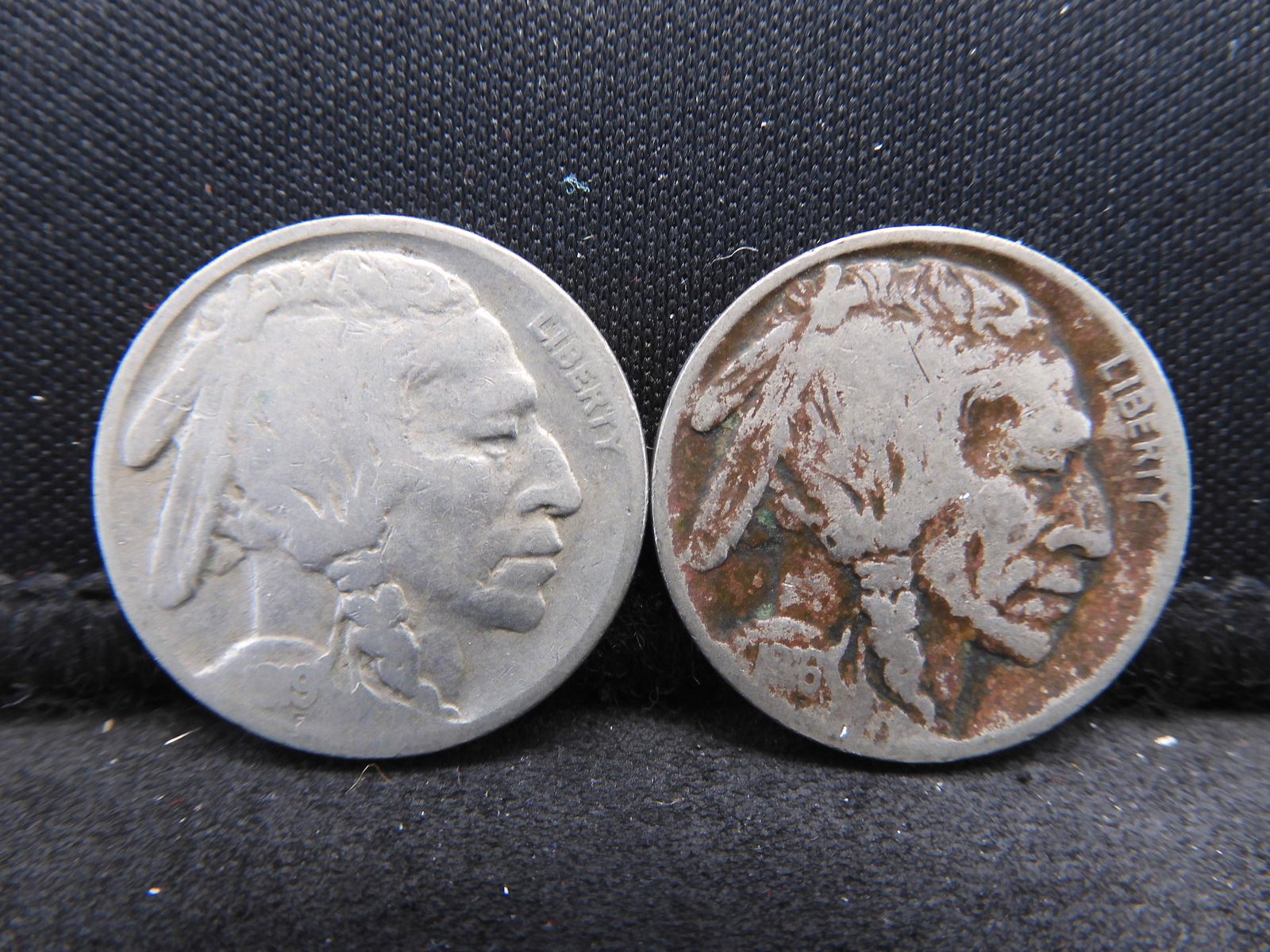1916 & 1919 Buffalo Nickel Early Teen Years! (1 of 2)