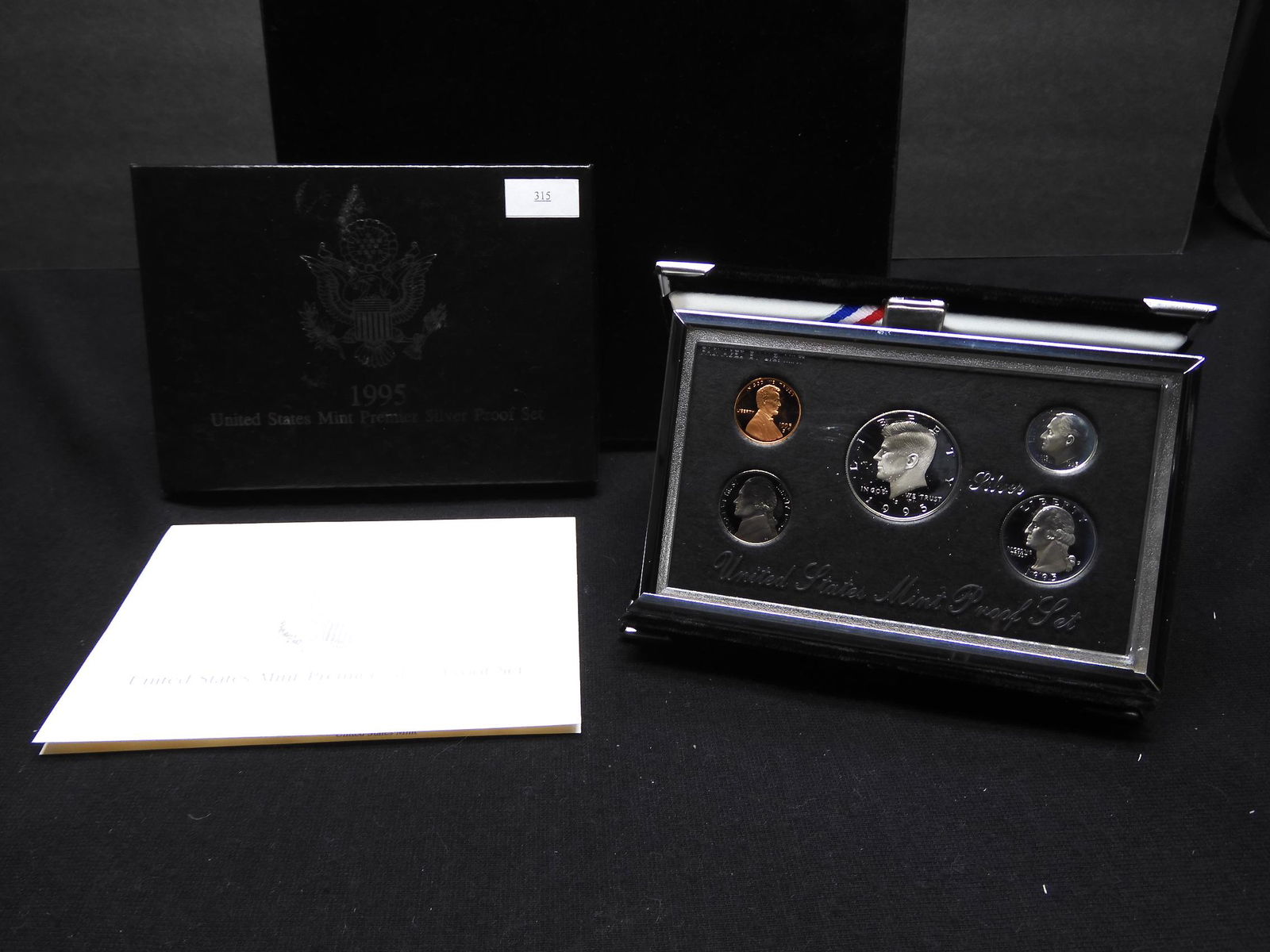 1995 US Premier Silver Proof Set (1 of 4)