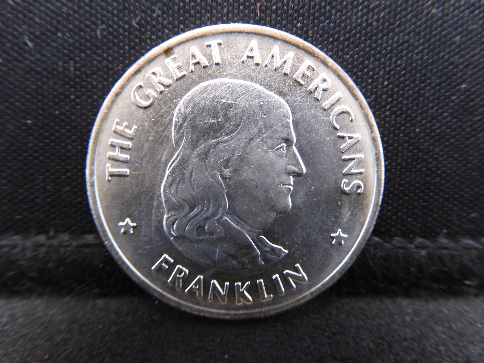 The Great Americans Ben Franklin 1/4oz .999 Silver: The Great Americans Ben Franklin 1/4oz .999 Silver